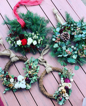 Christmas Wreath Workshop - Dried