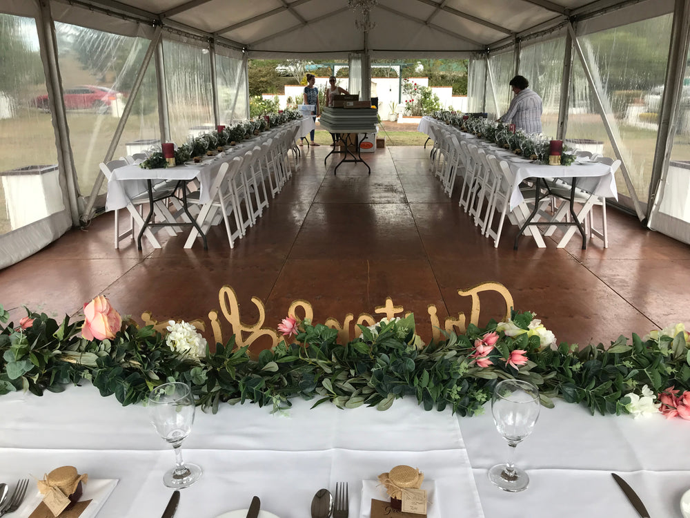 Faux Eucalyptus Garland - FOR HIRE